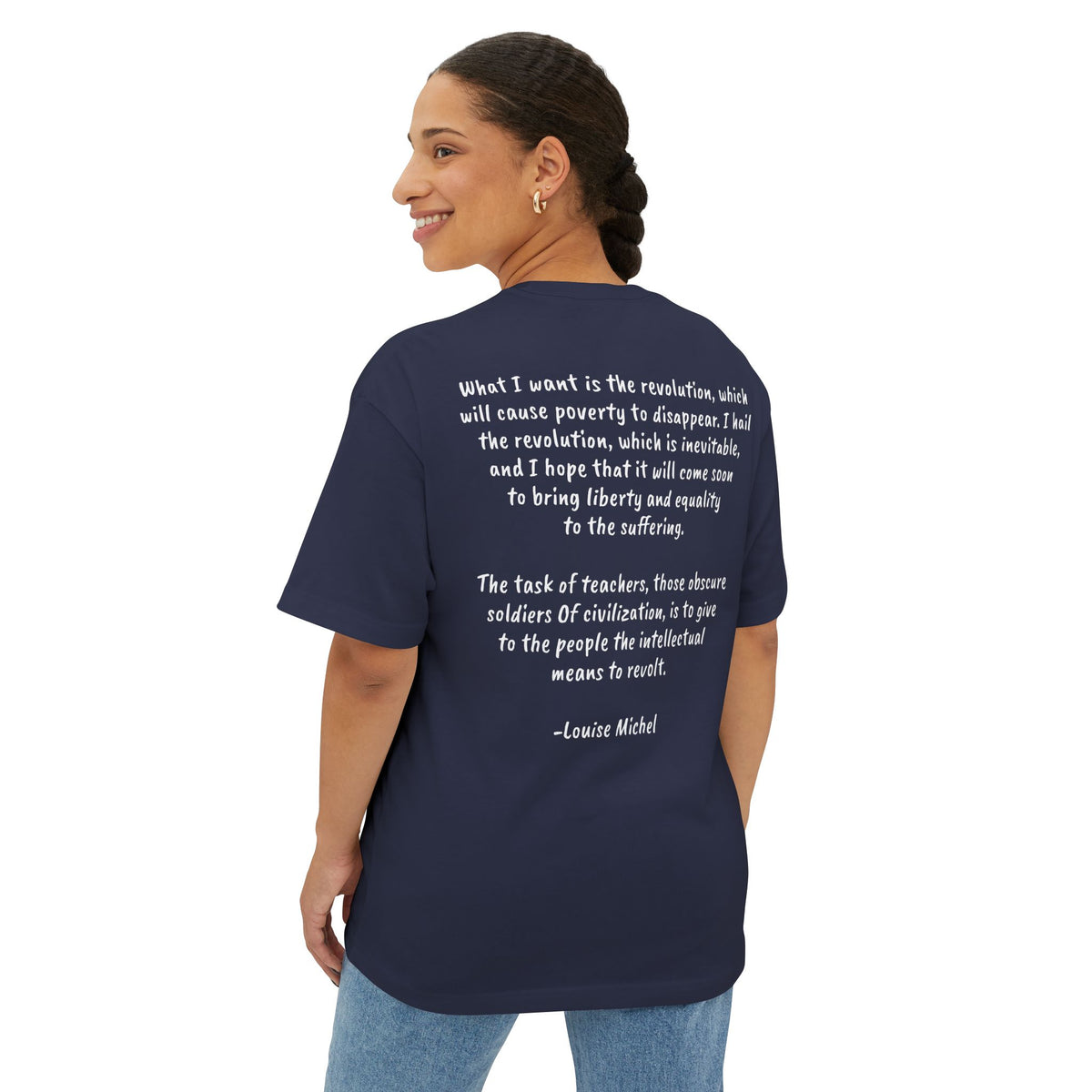 H. Louise Michel Boxy Tee