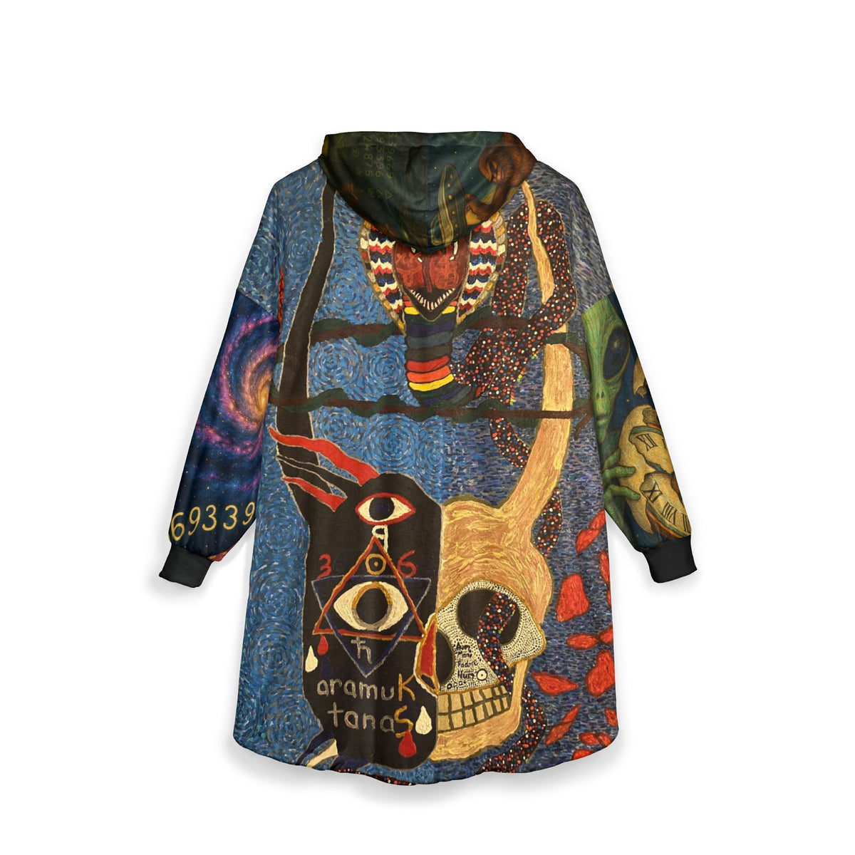 F. Ego Death Hooded Blanket