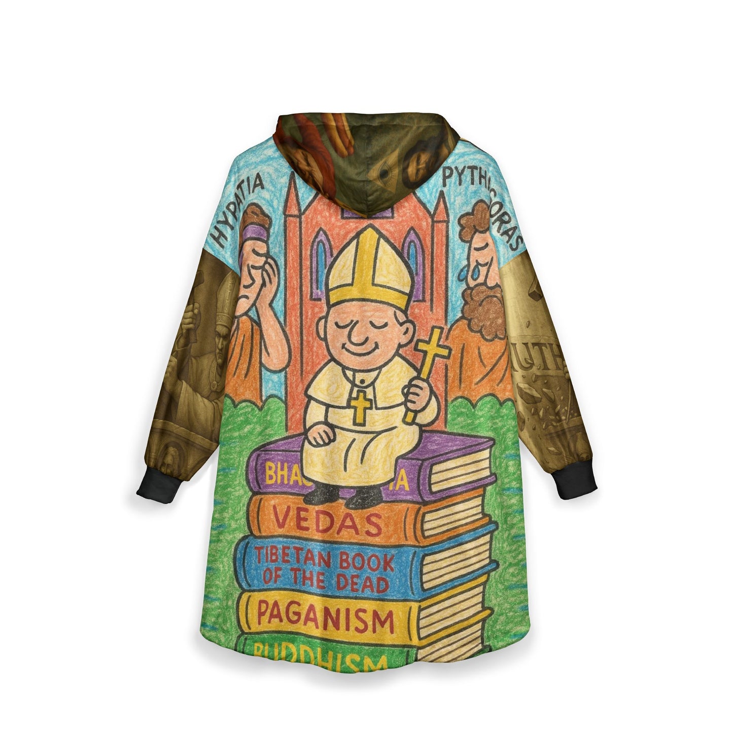 F. Doctrine Built On Bones Hooded Blankie