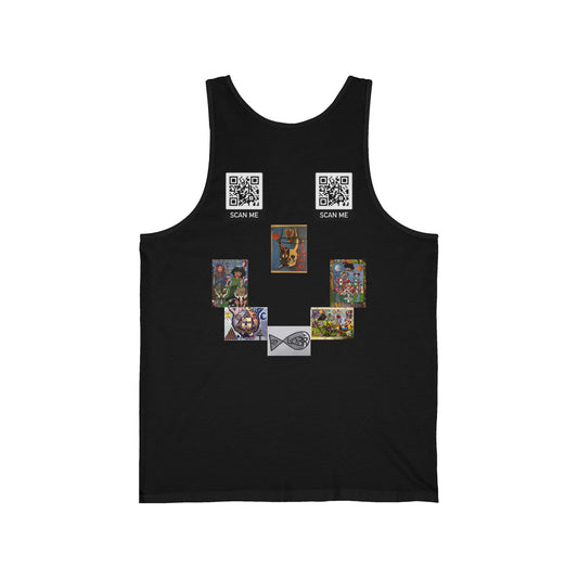 Smile, Say heART Unisex Tank