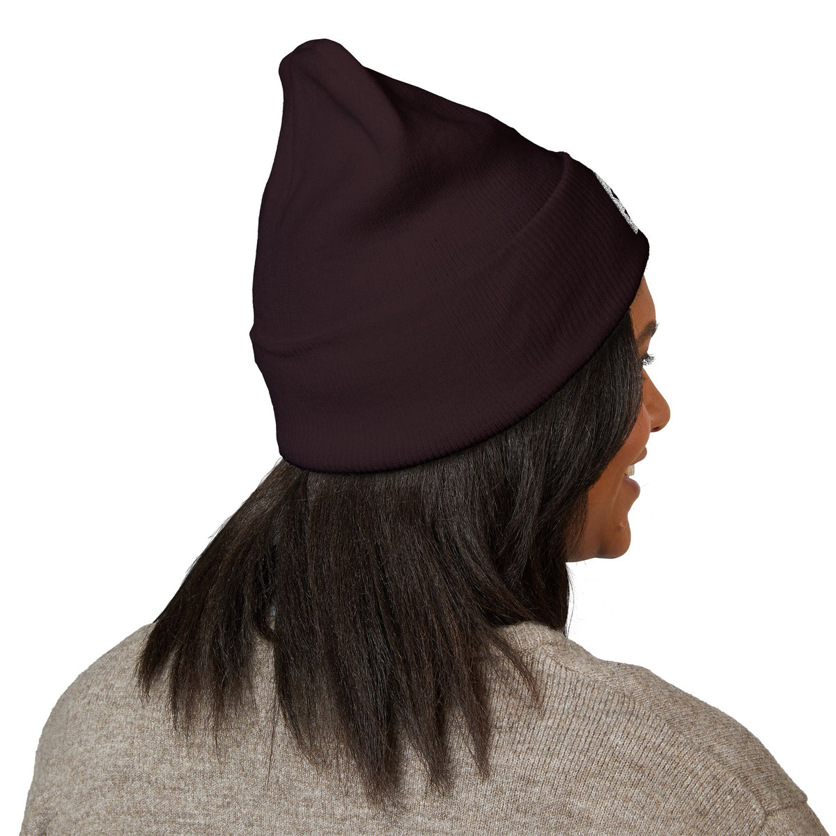 X. 3Y3 C U Red Beanie (Embroidery)