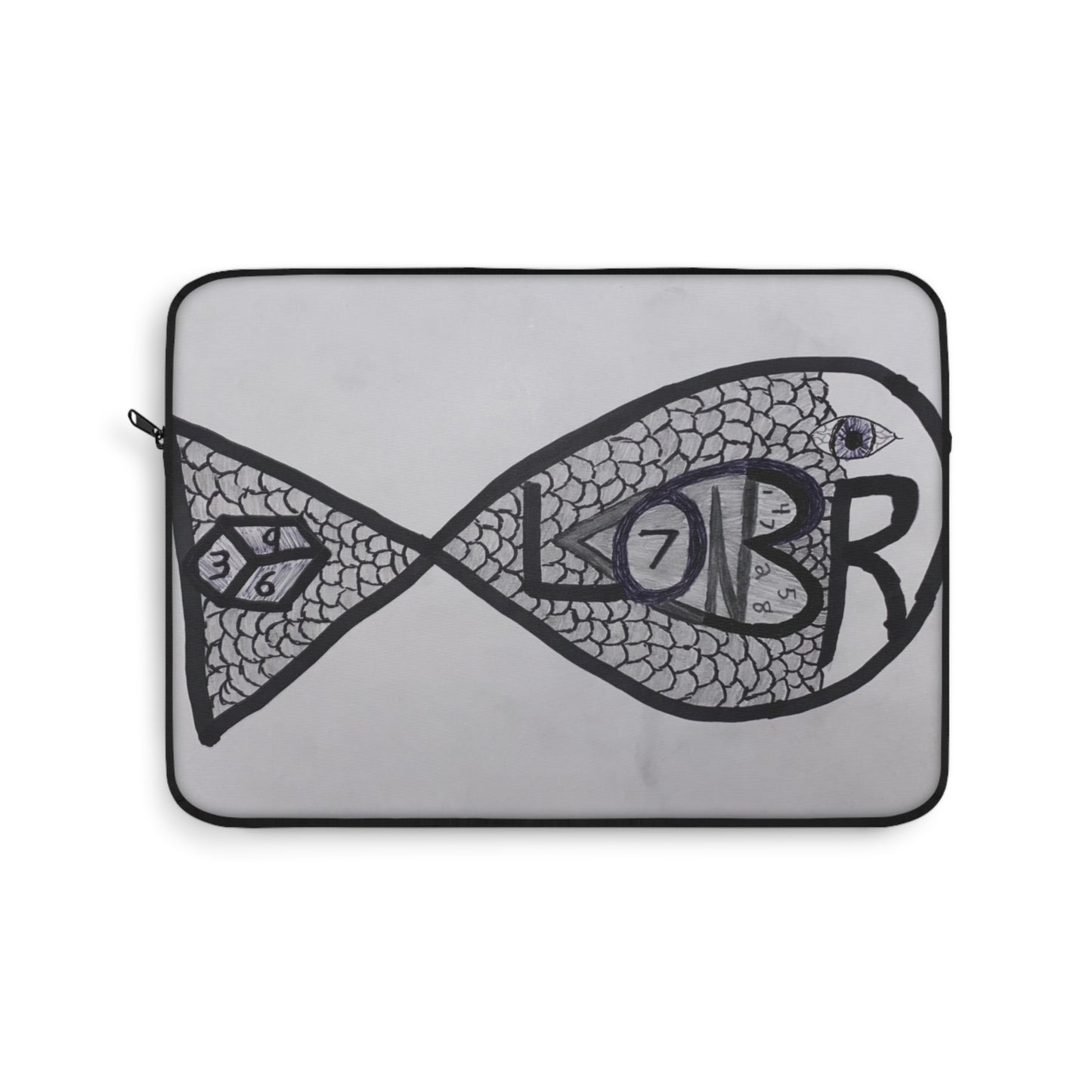 Loner Fish Laptop Sleeve