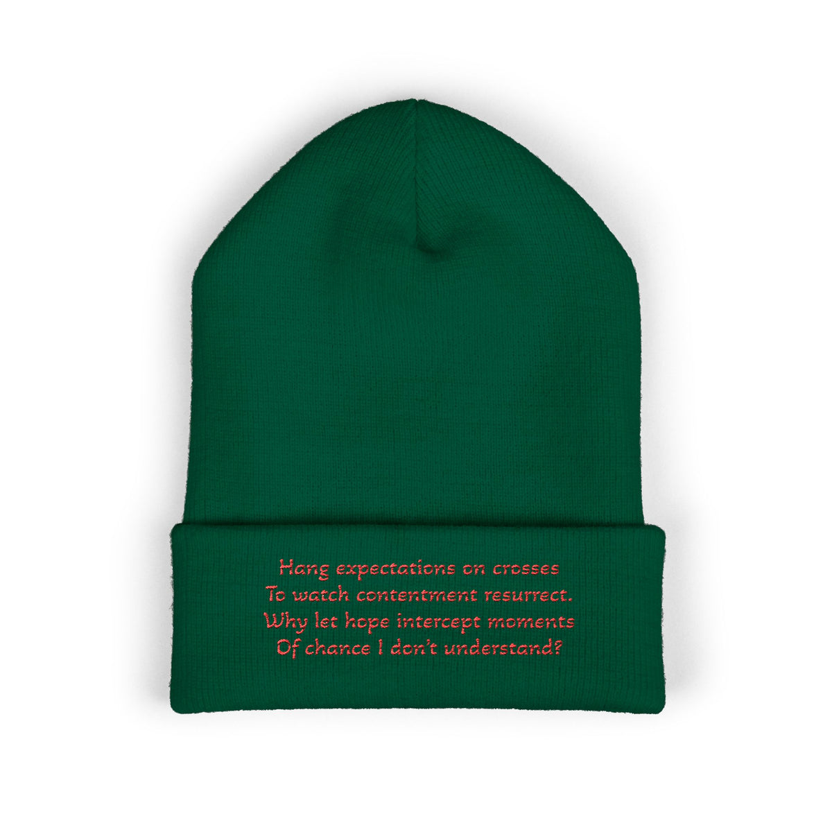 Z. Hang Expectations Beanie (Embroidery)