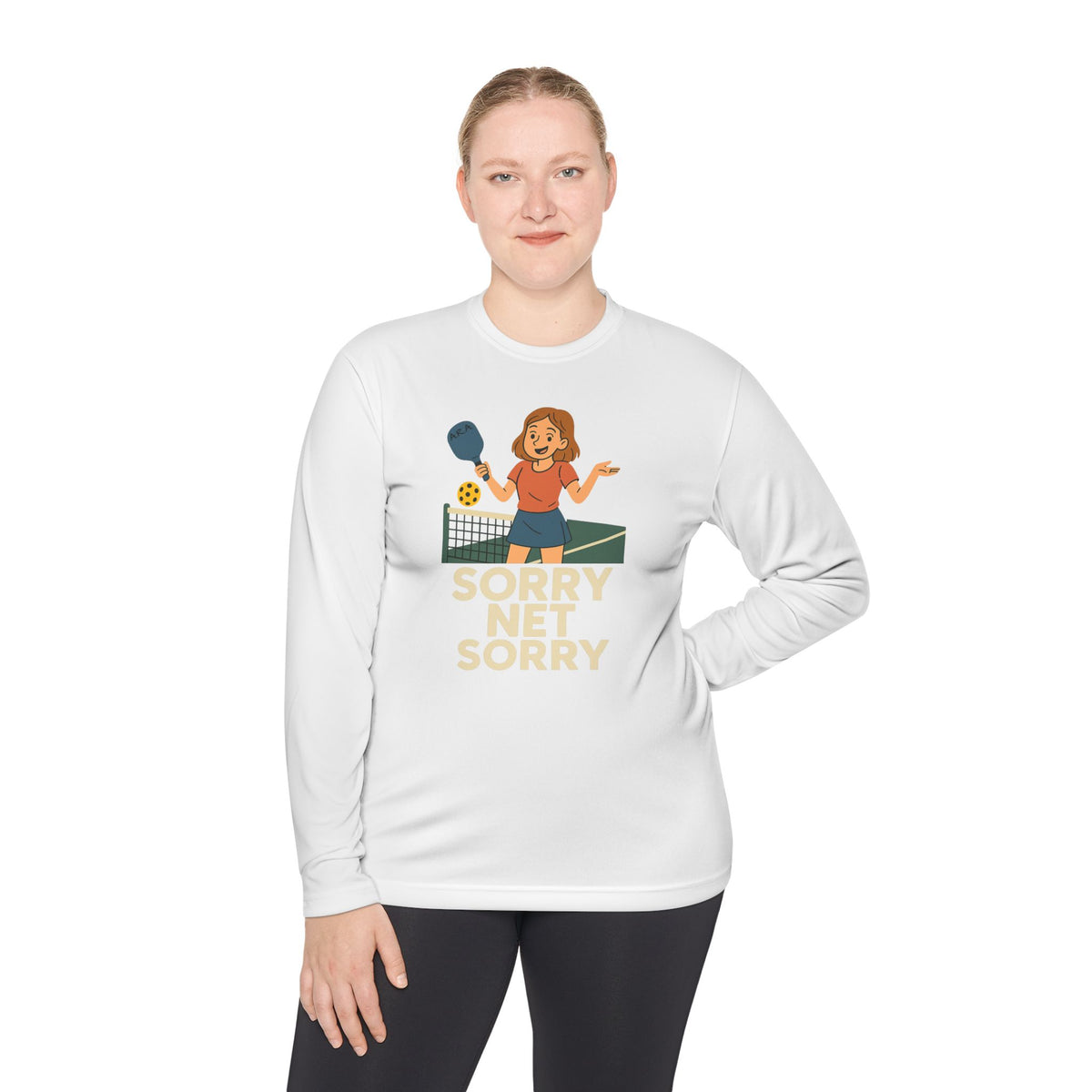 Sorry Net Sorry Long Sleeve Tee