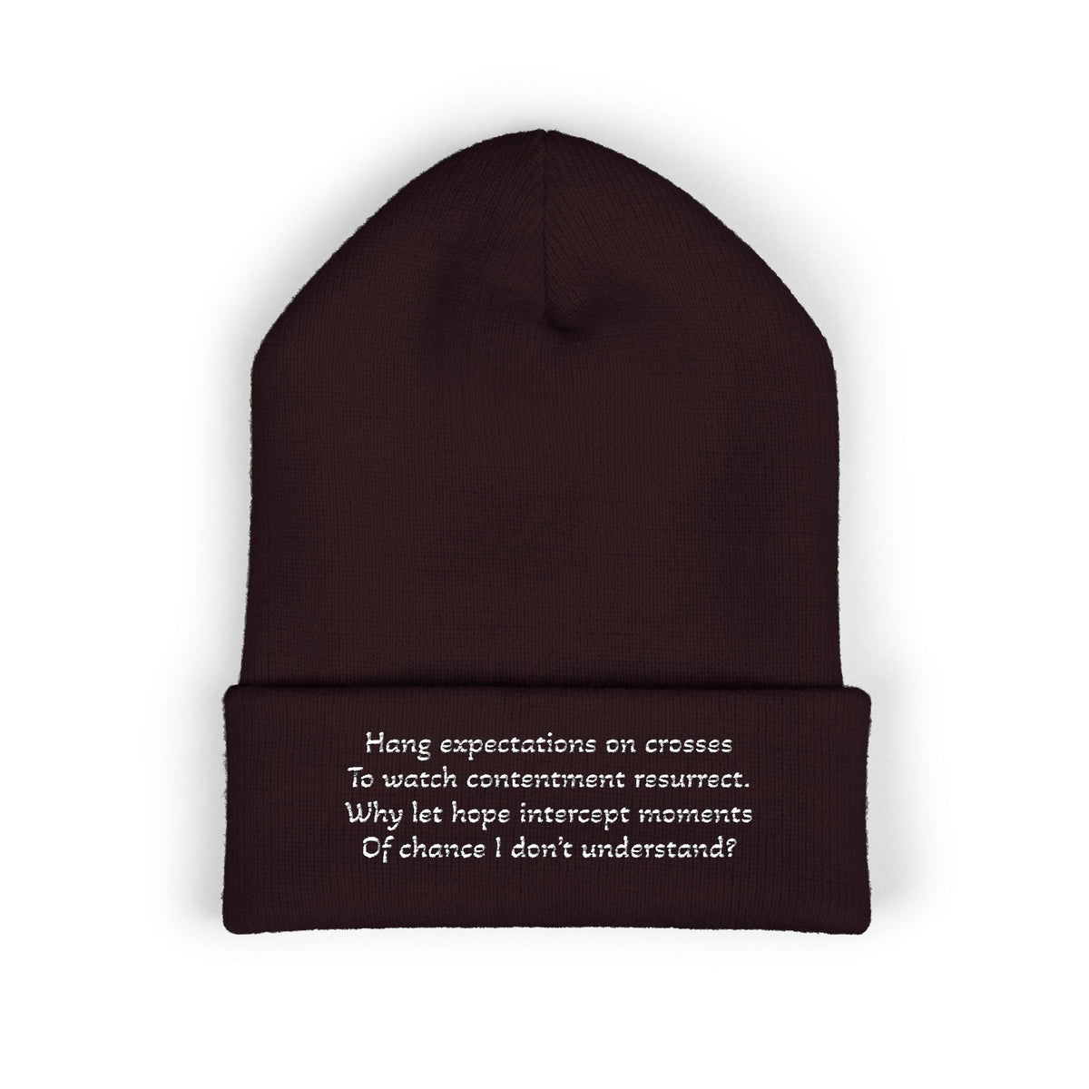 Z. Hang Expectations Beanie (Embroidery)