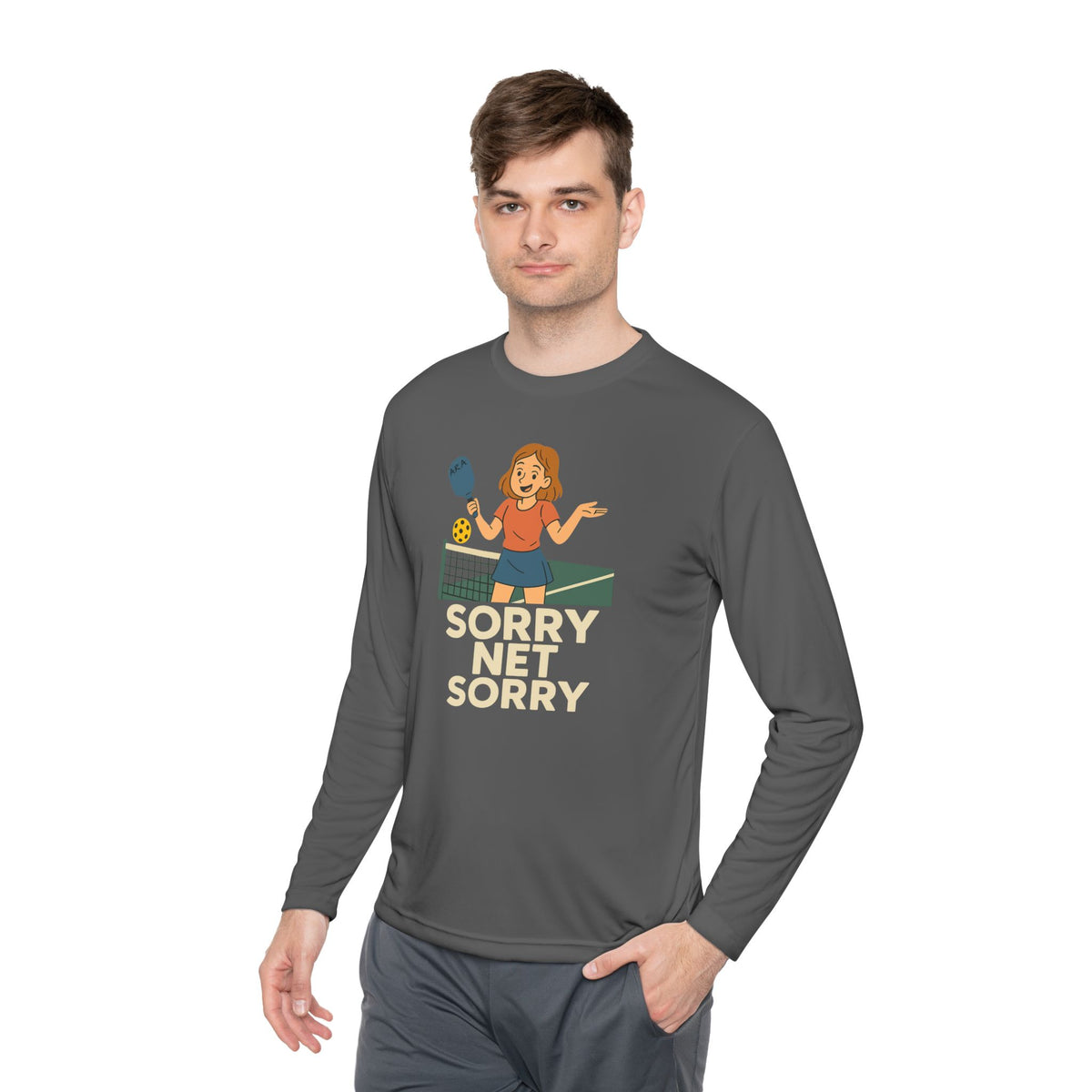 Sorry Net Sorry Long Sleeve Tee