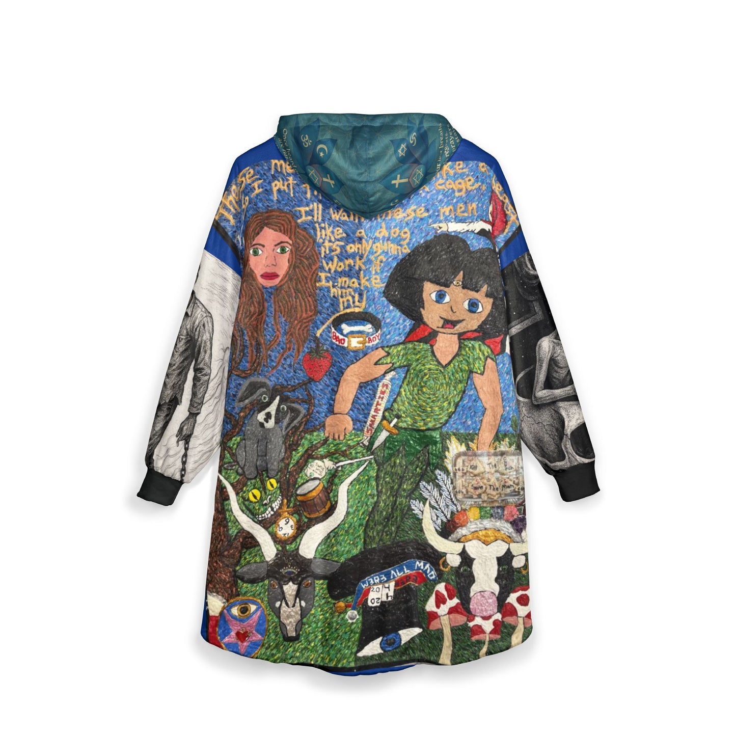 F. Pan-Dora Hooded Blankie