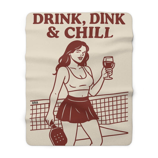Drink, Dink, and Chill Blanket