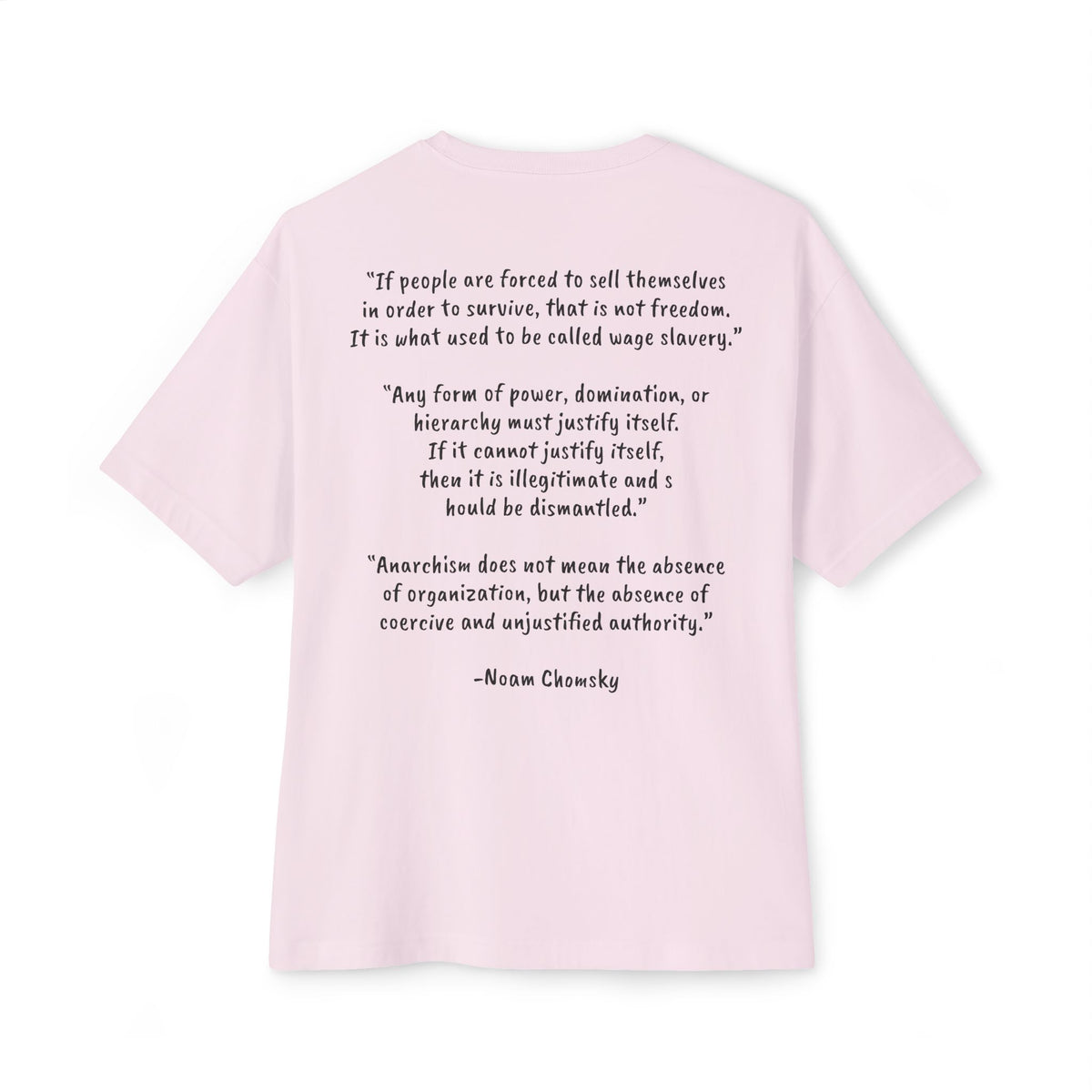 M. Noam Chomsky Boxy Tee