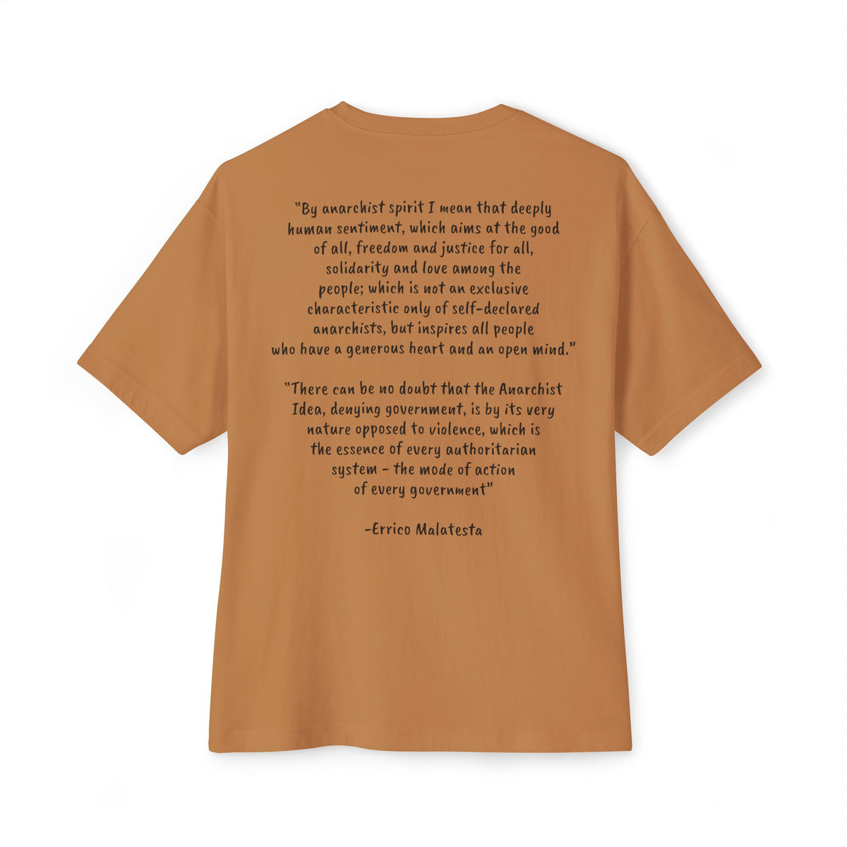 E. Errico Malatesta Boxy Tee