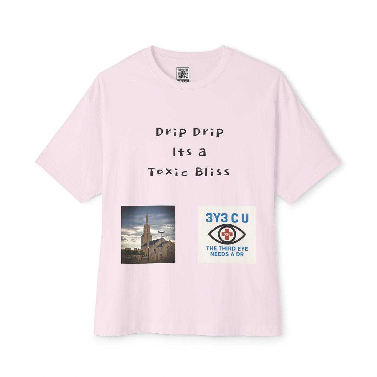B. Doctrine Built on Bones Boxy Tee