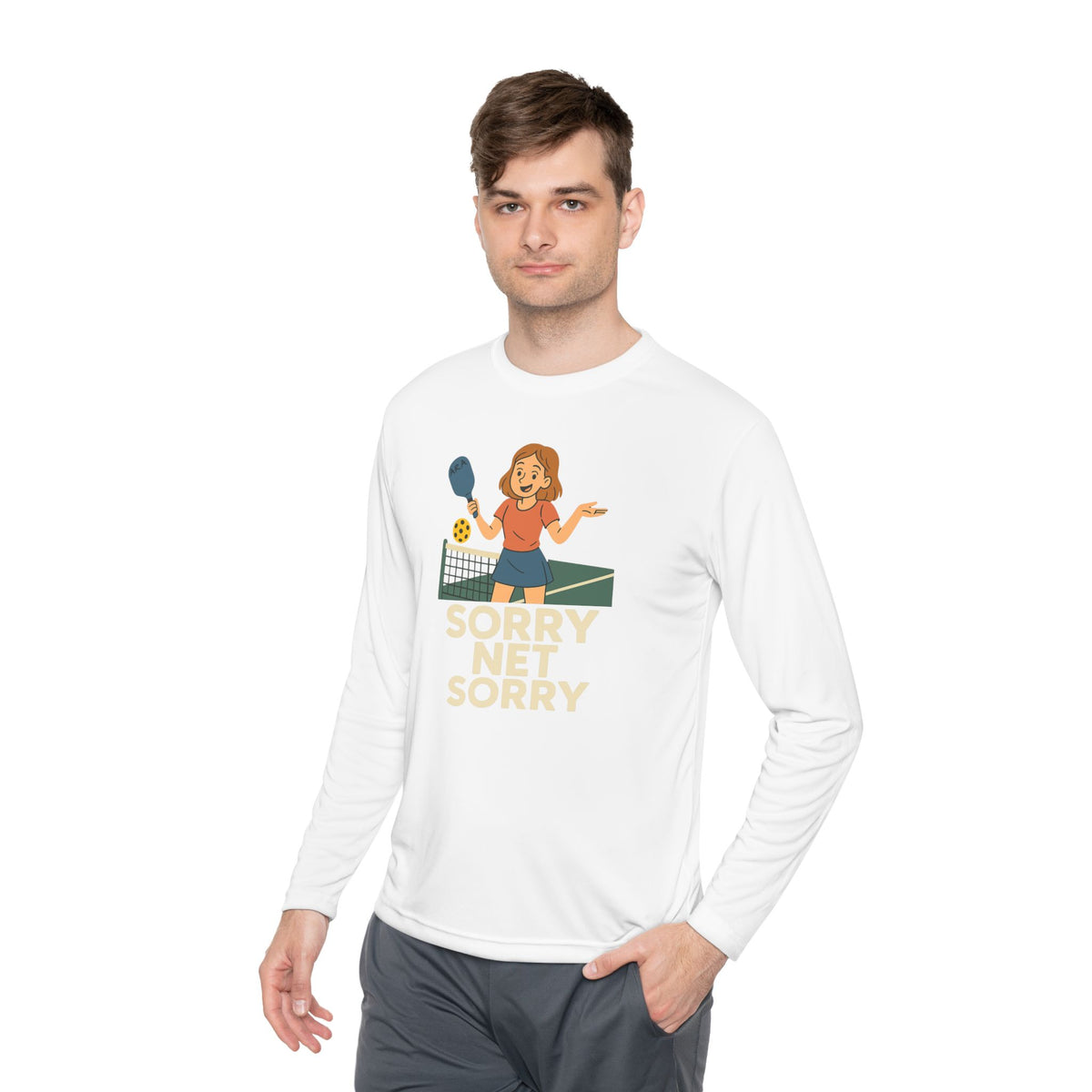 Sorry Net Sorry Long Sleeve Tee