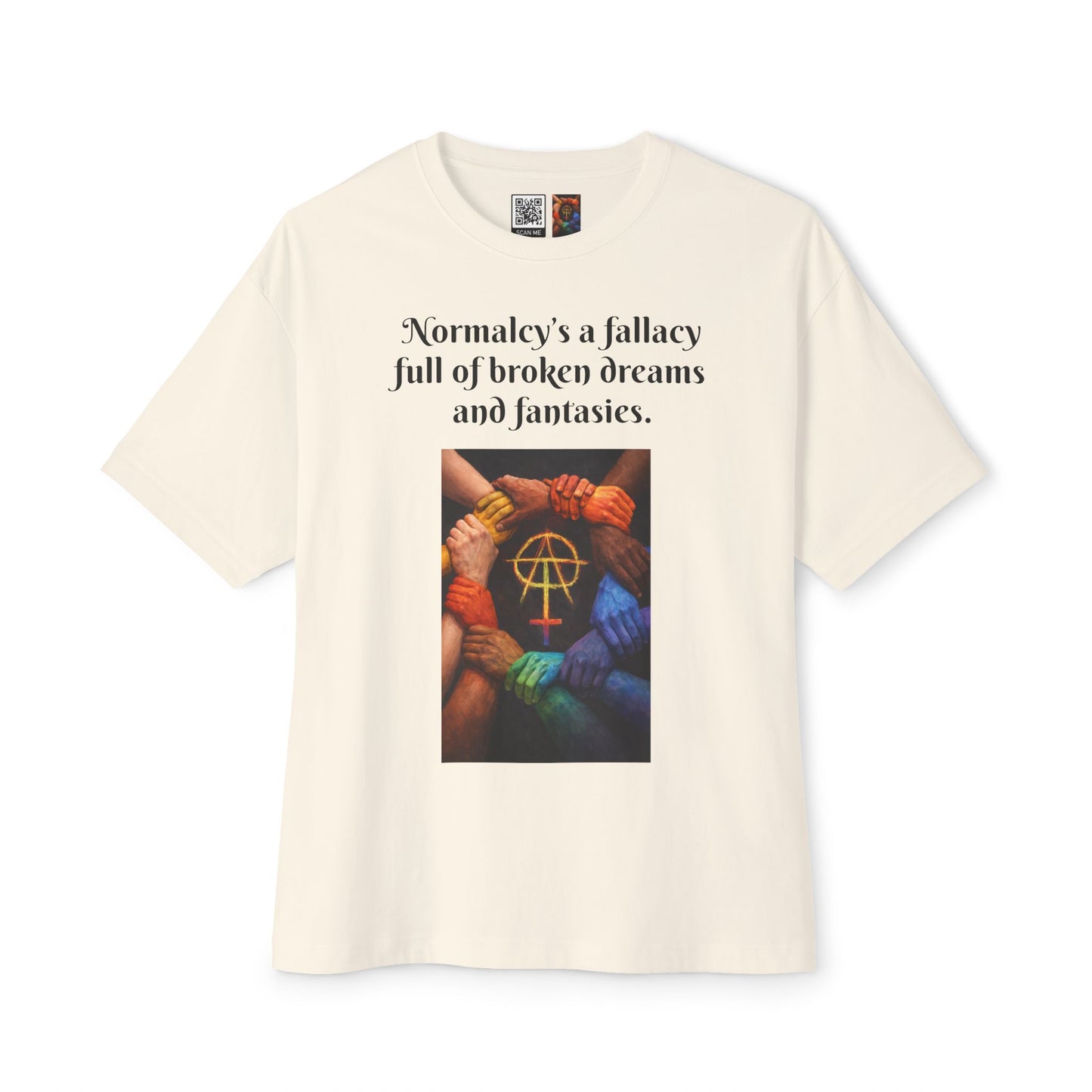 D. Rain On My pARAde Boxy Tee