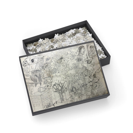 Cloud 9^3 Poem Puzzle (252, 500, 1000-Piece)