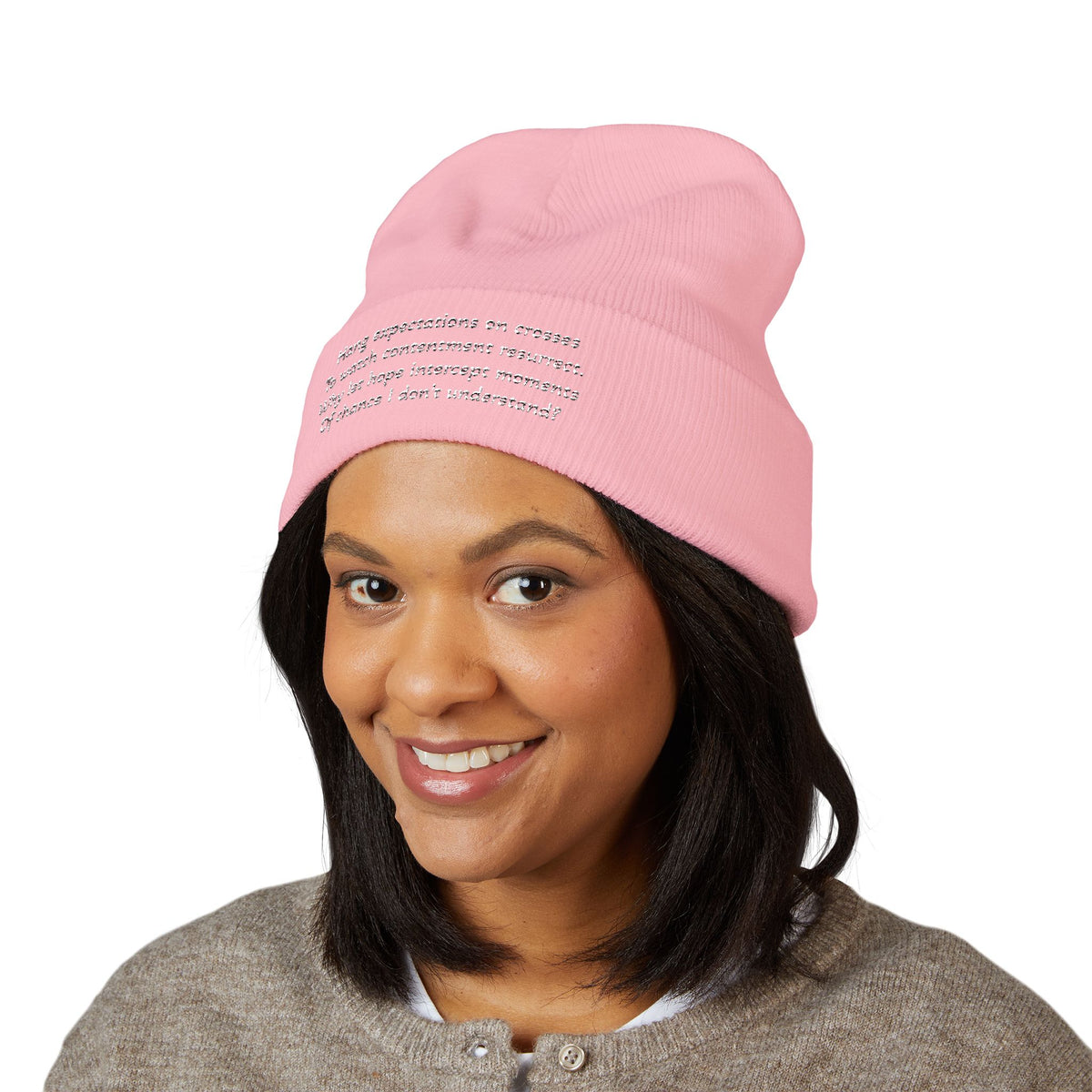 Z. Hang Expectations Beanie (Embroidery)