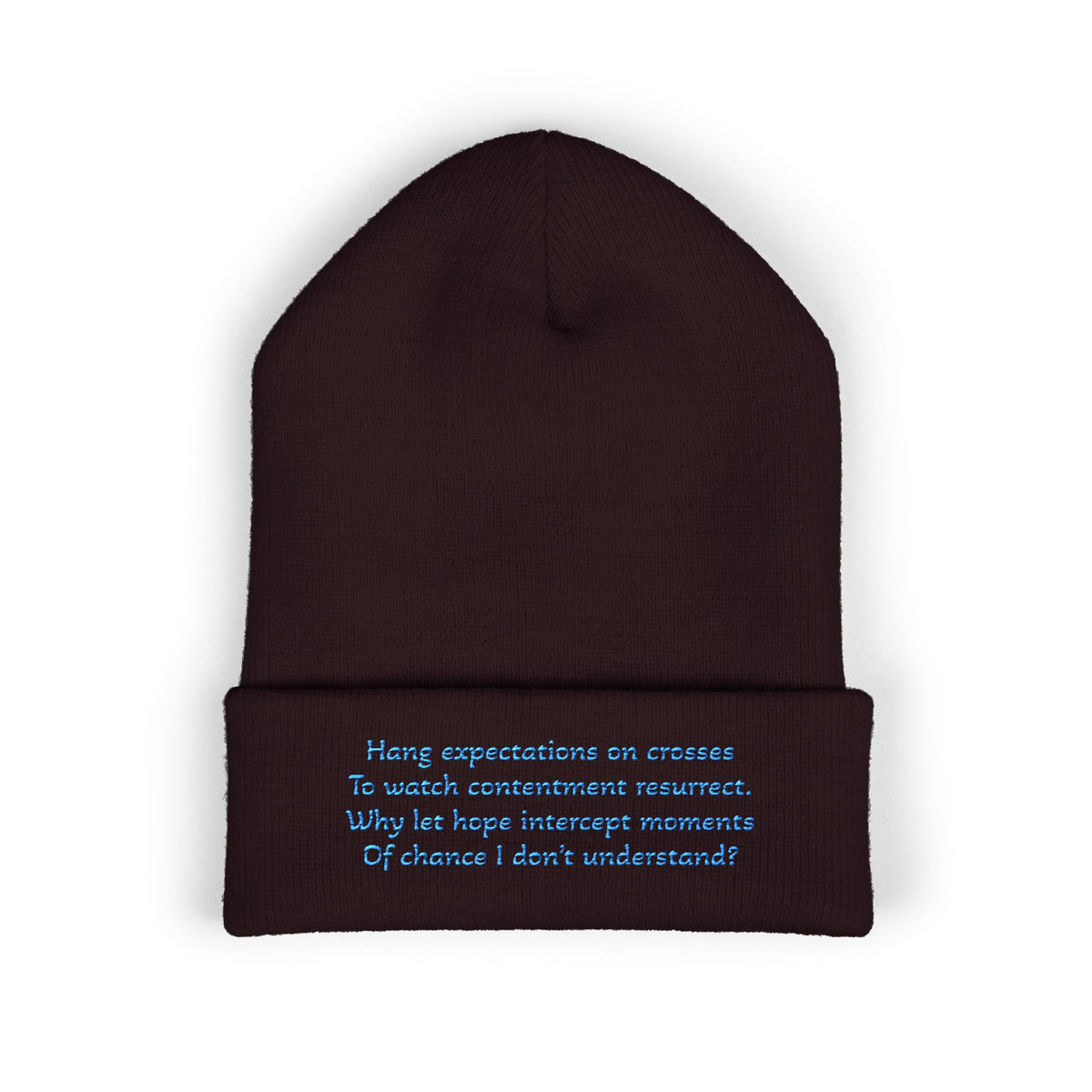 Z. Hang Expectations Beanie (Embroidery)
