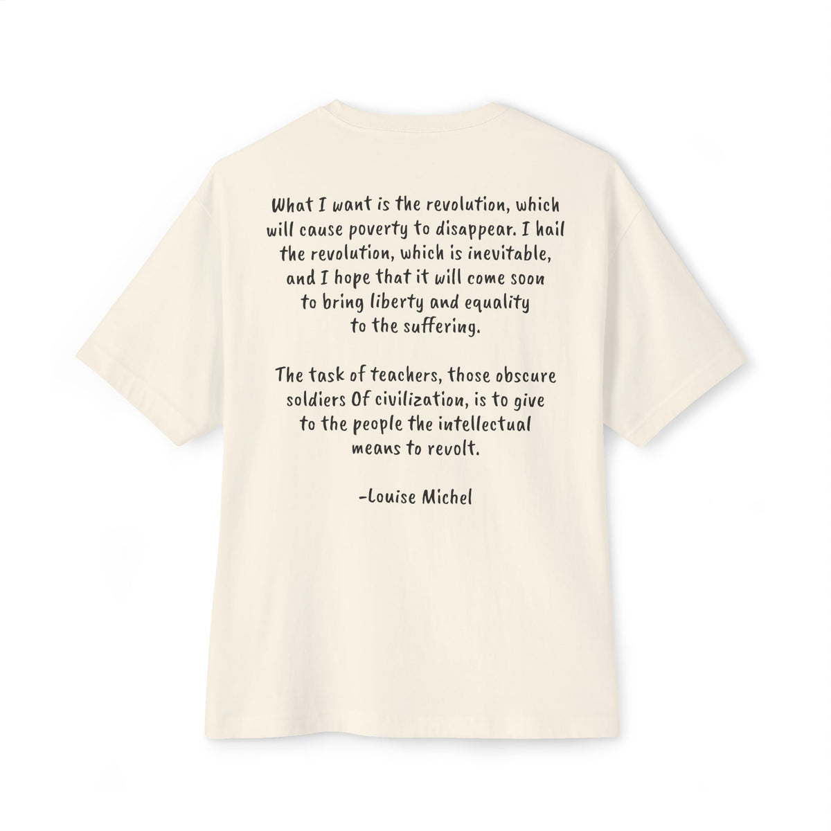 H. Louise Michel Boxy Tee