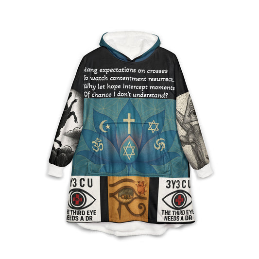 F. Elemental Alien Hooded Blankie