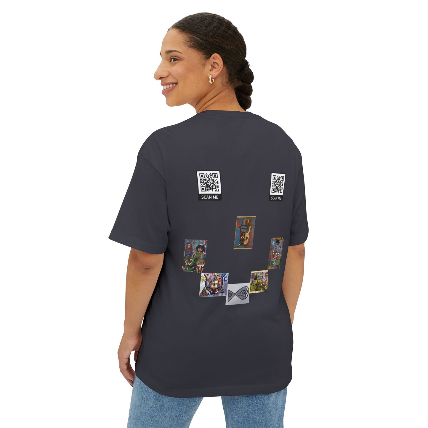 Smile, Say heART Boxy Tee