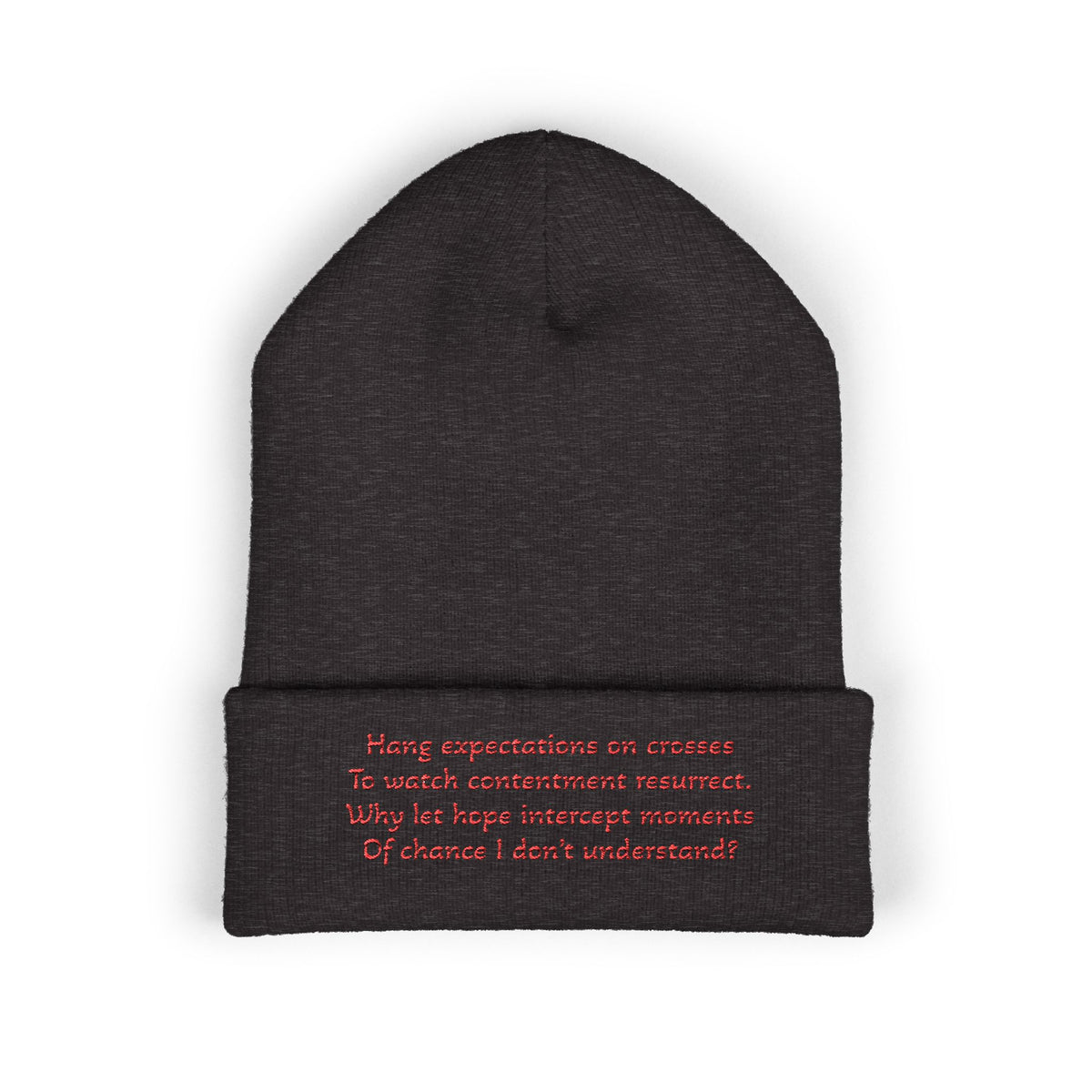 Z. Hang Expectations Beanie (Embroidery)
