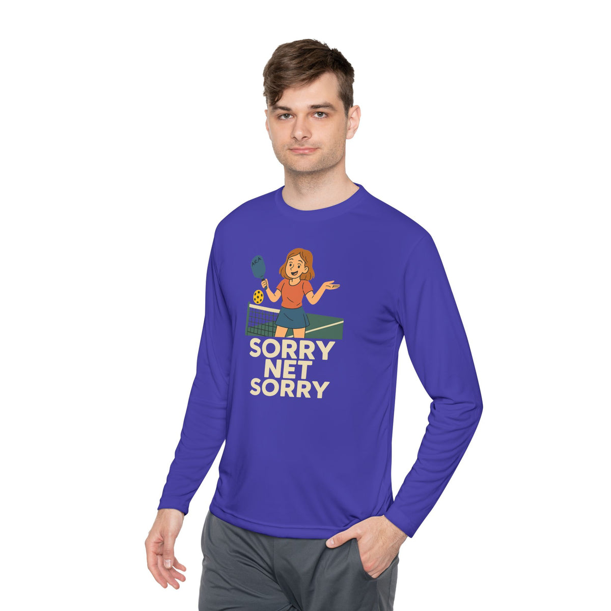 Sorry Net Sorry Long Sleeve Tee