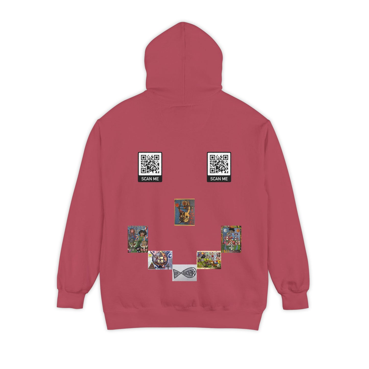 Smile, Say heART Unisex Hoodie