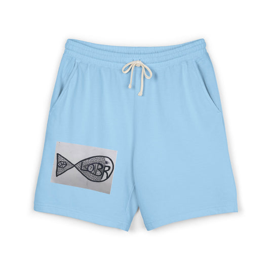 I. Loner Fish Lightweight Fleece Sweat Shorts