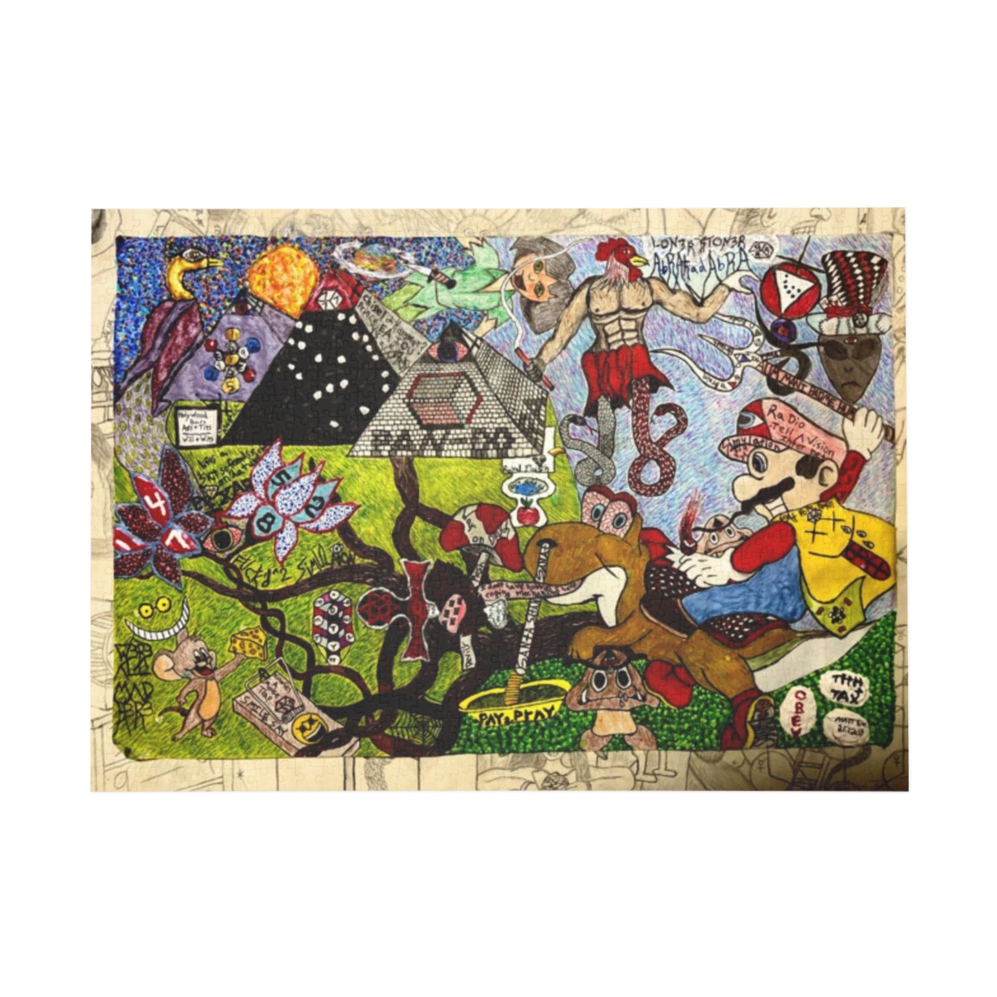 Ecclesiastical Spanish Conquest Puzzle (252, 500, 1000-Piece)