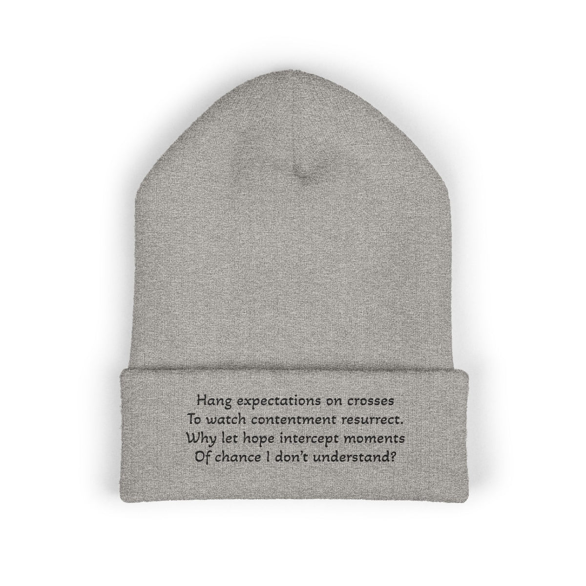 Z. Hang Expectations Beanie (Embroidery)