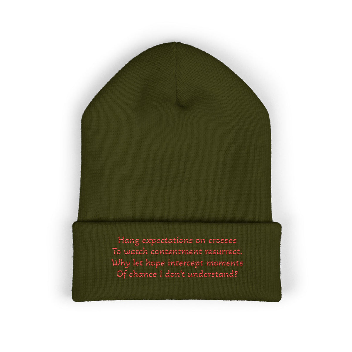 Z. Hang Expectations Beanie (Embroidery)