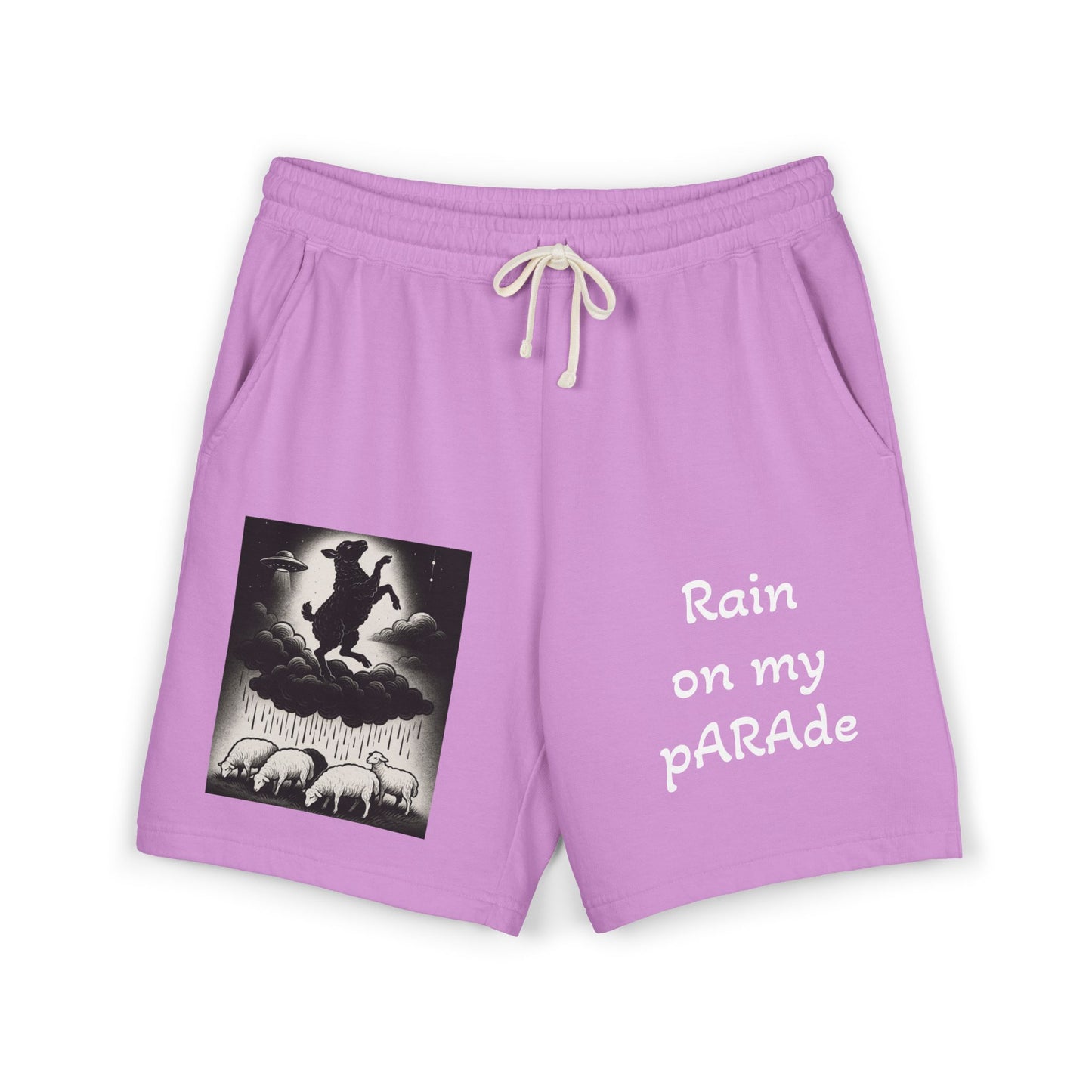 I. Rain on my Parade Lightweight Fleece Sweat Shorts