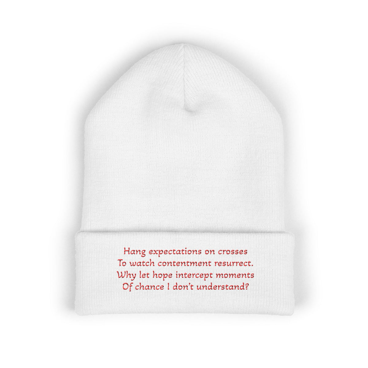 Z. Hang Expectations Beanie (Embroidery)