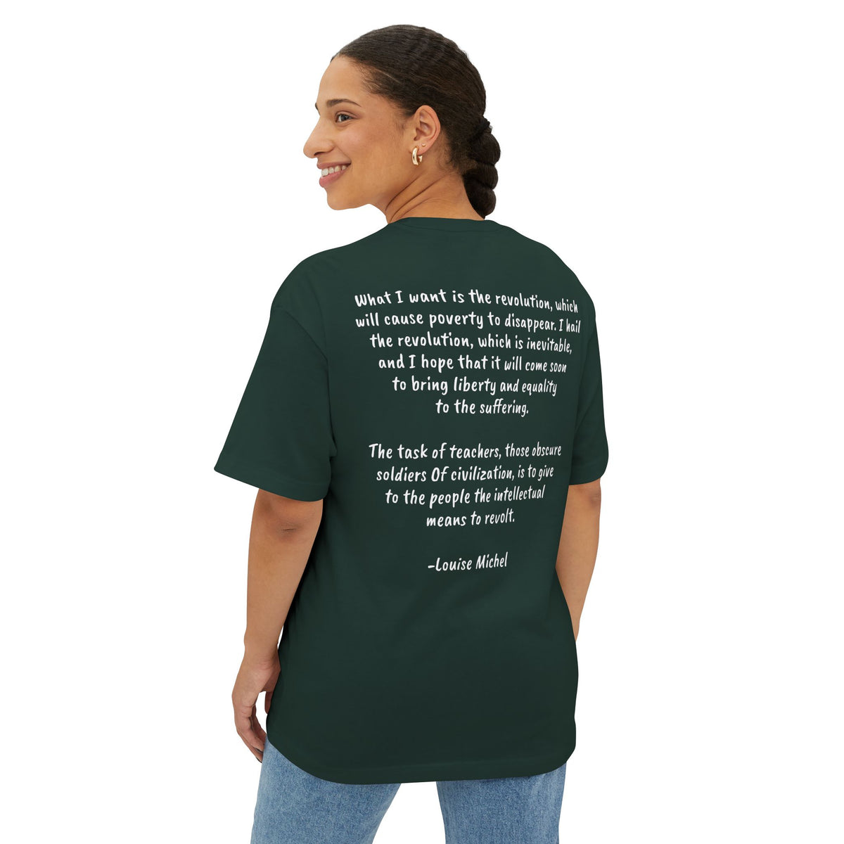 H. Louise Michel Boxy Tee