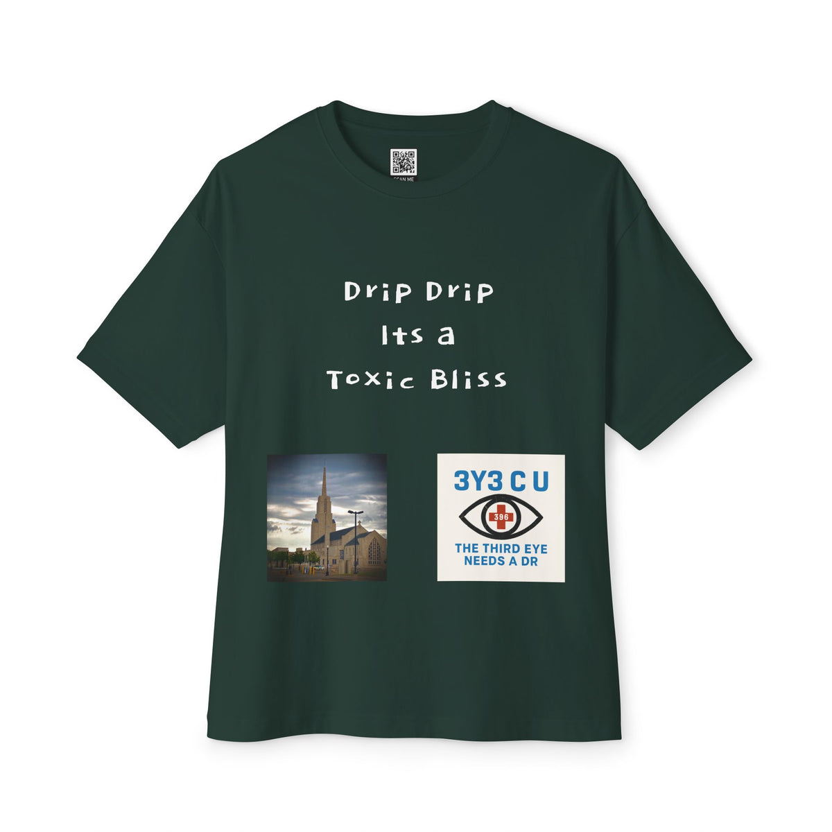 B. Doctrine Built on Bones Boxy Tee