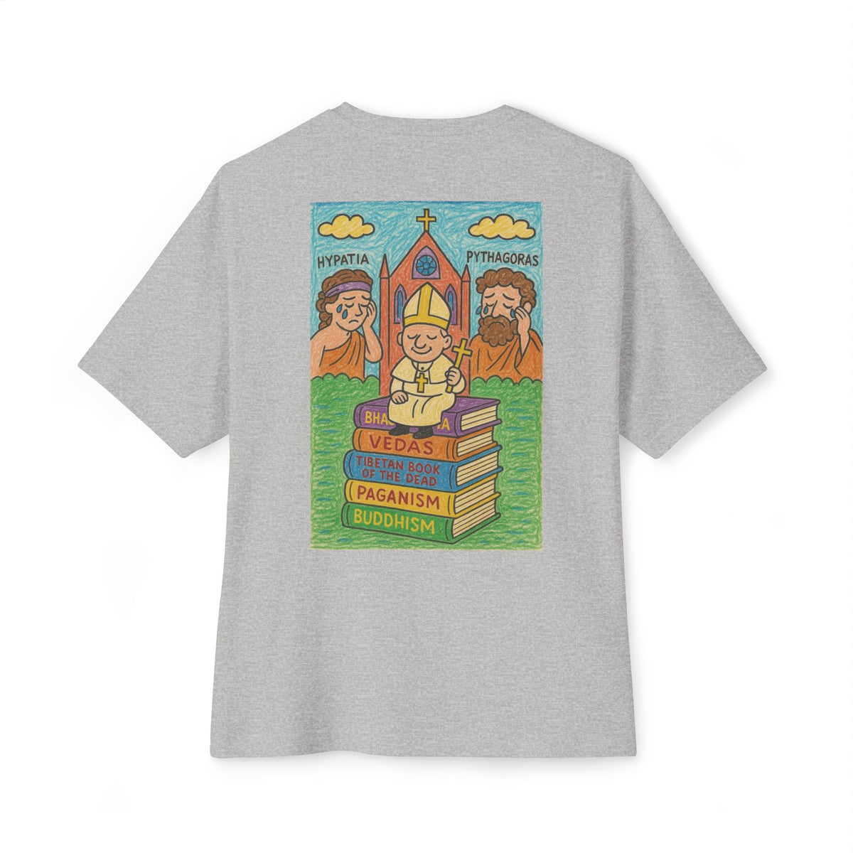 B. Doctrine Built on Bones Boxy Tee