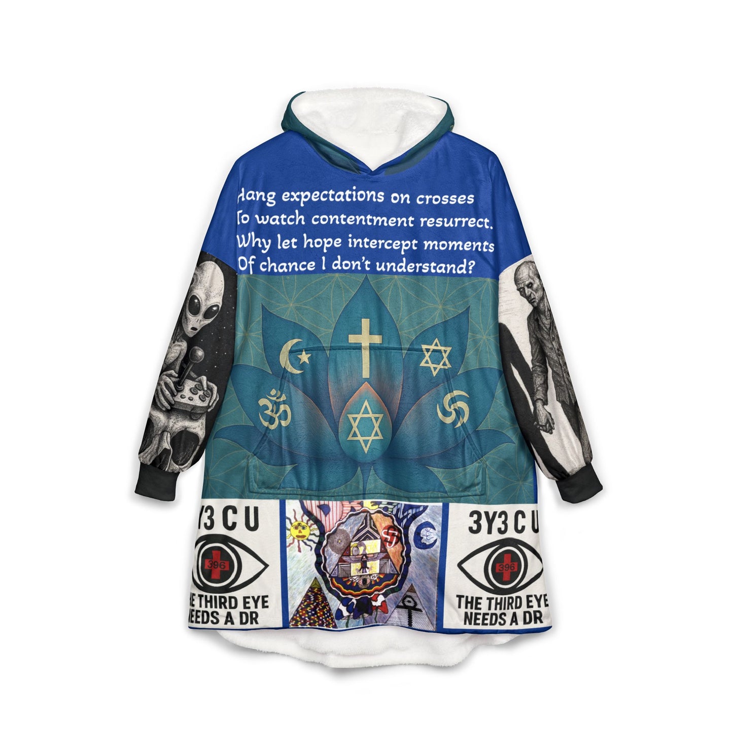 F. Pan-Dora Hooded Blankie