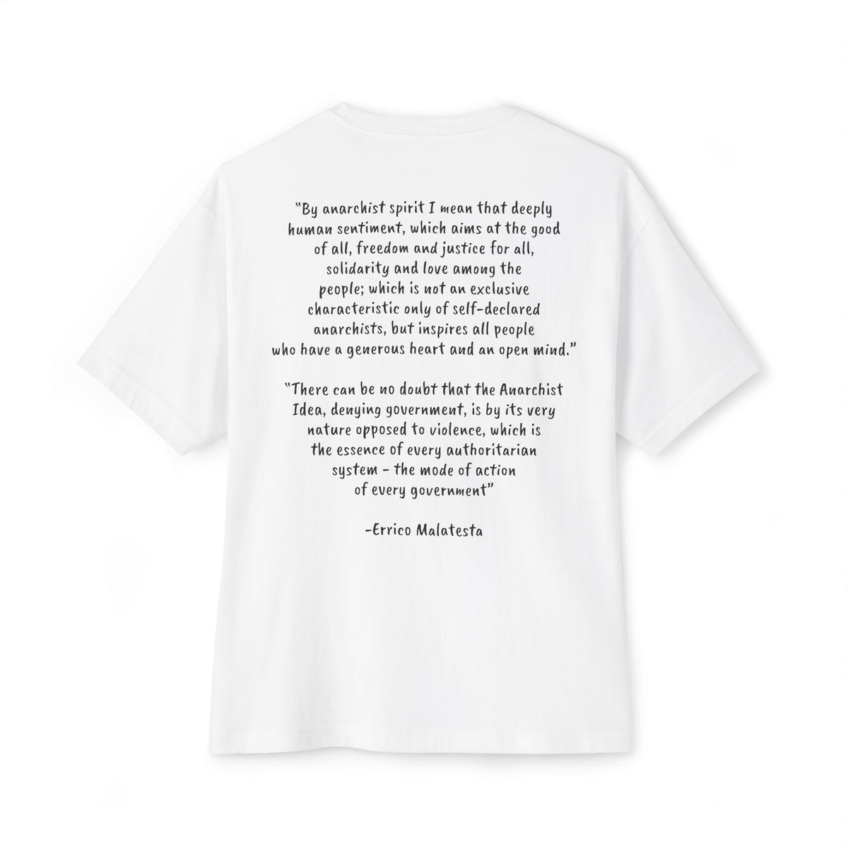 E. Errico Malatesta Boxy Tee