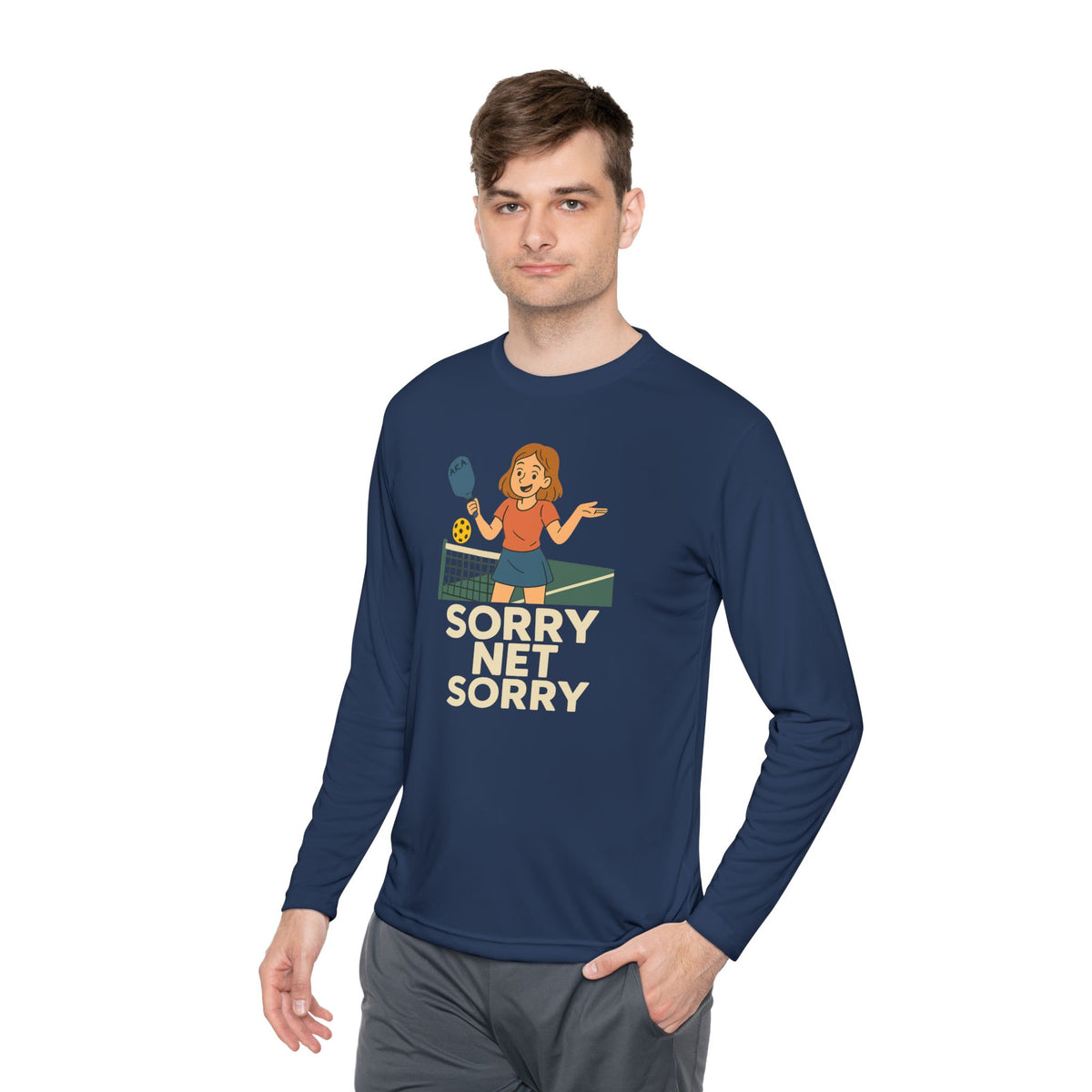 Sorry Net Sorry Long Sleeve Tee