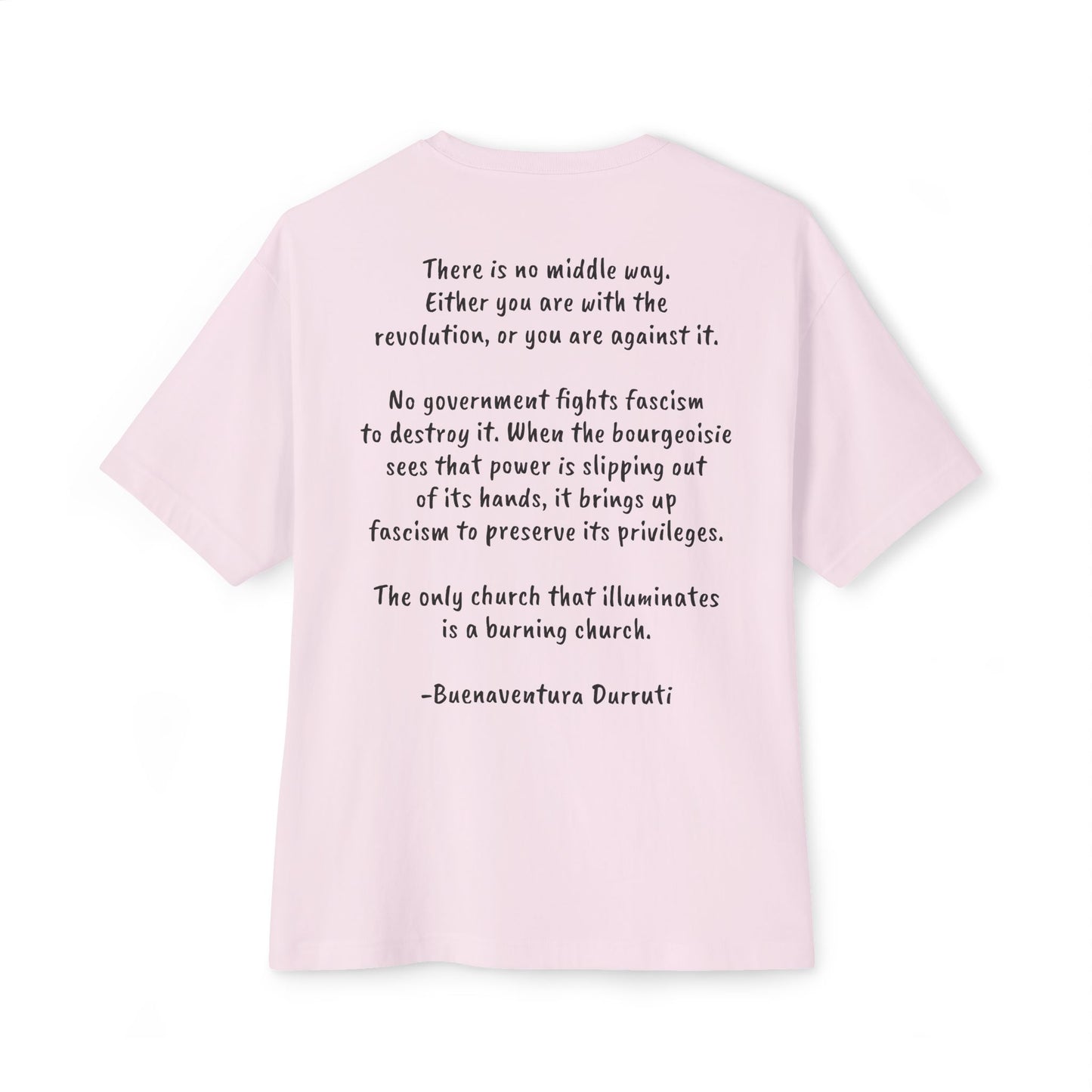 K. Buenaventura Durruti Boxy Tee