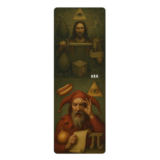 C. Jesus and the Joker Yoga Mat