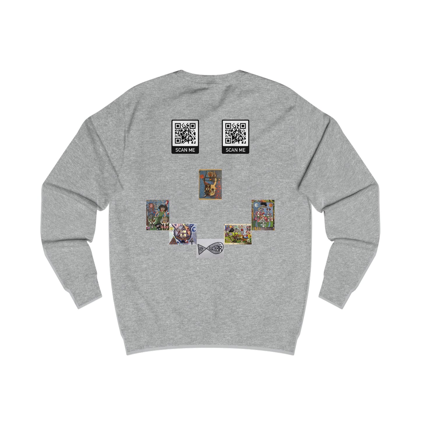 Smile, Say heART Unisex Sweatshirt