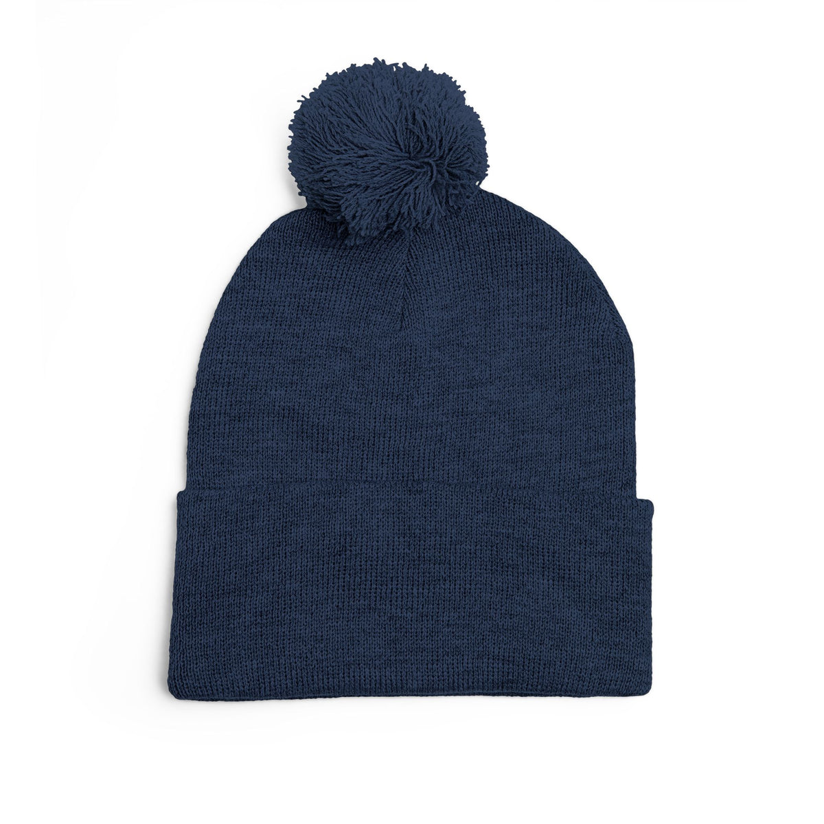 Z. Blue Normlacy's a Fallacy Pom-Pom Knit Cap