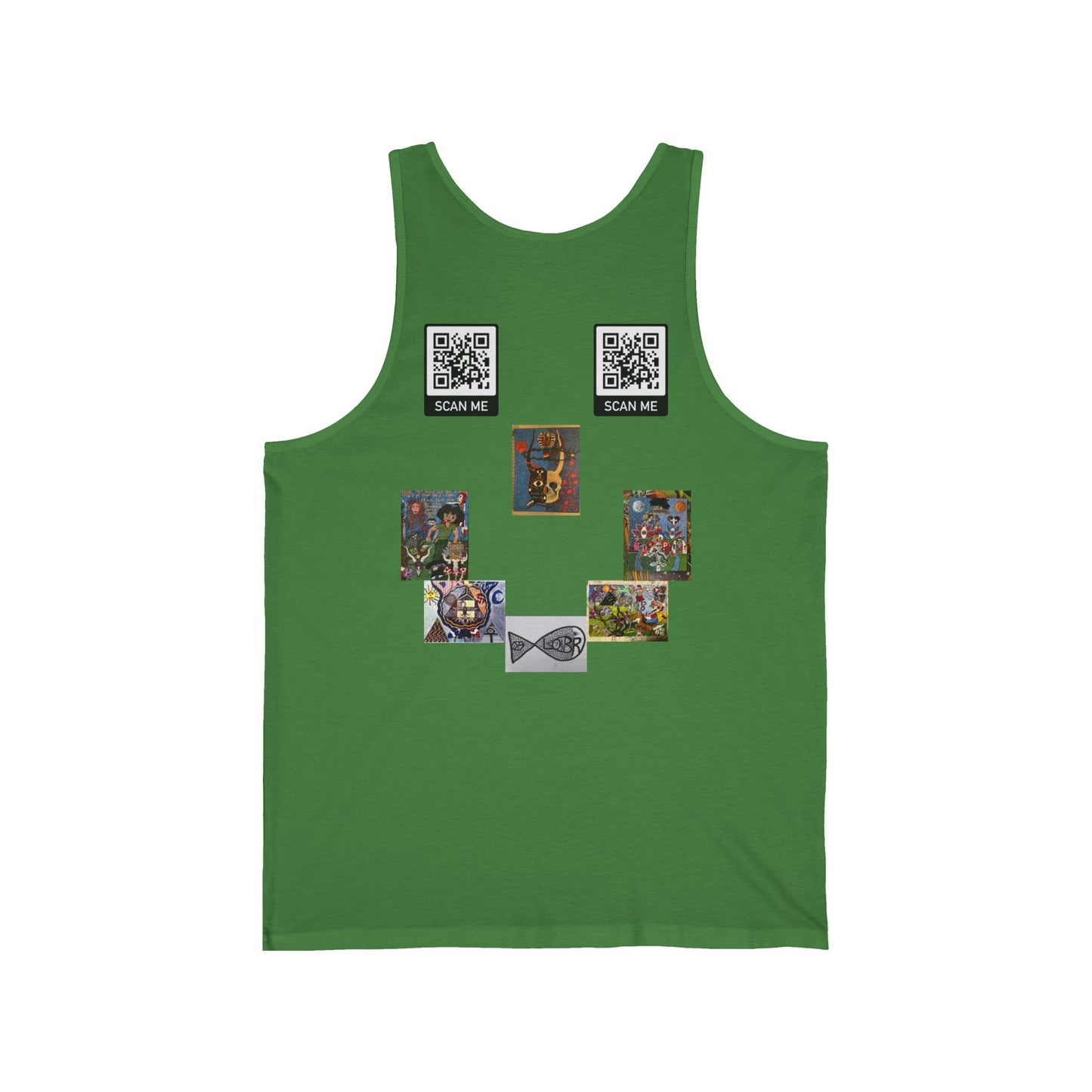 Smile, Say heART Unisex Tank