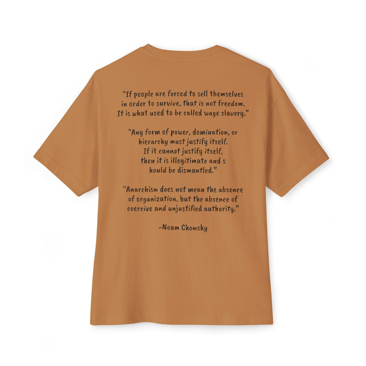 M. Noam Chomsky Boxy Tee