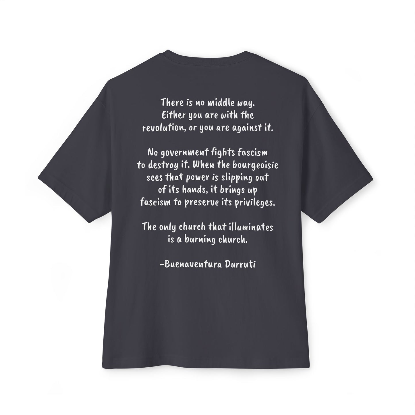 K. Buenaventura Durruti Boxy Tee