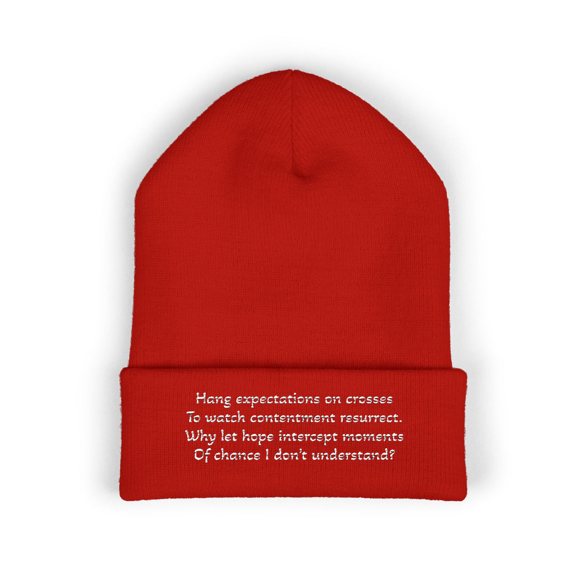 Z. Hang Expectations Beanie (Embroidery)