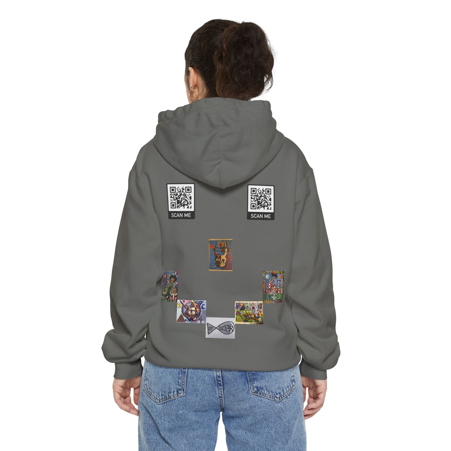 Smile, Say heART Unisex Hoodie