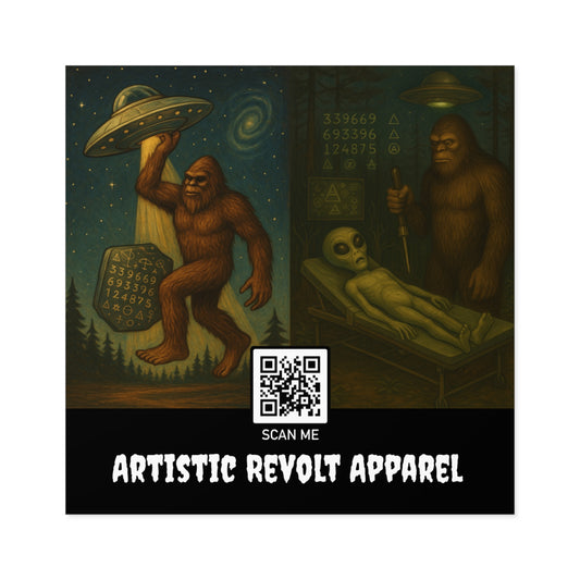 Bigfoots Revenge Stickers, Indoor\Outdoor
