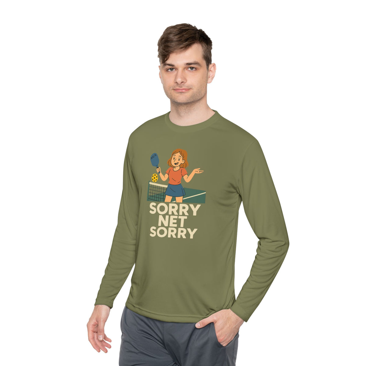 Sorry Net Sorry Long Sleeve Tee