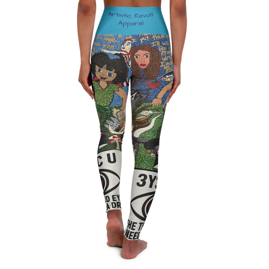H. Pan-Dora Yoga Leggings (AOP)